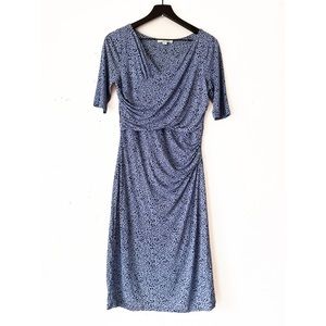 Boden Women’s 8 Rita Ruched Jersey Knit Midi Dress